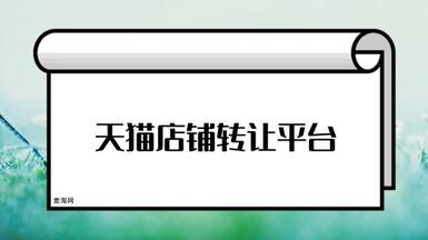 在天猫店铺转让平台进行交易要注意什么？